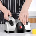 thumbnail image 1 of Electric Knife Sharpener, 2 Stage, Black, 1 of 4