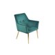 thumbnail image 1 of Sillon Ocasional Kessa Muebles Ocasional Alicantte Velvet Verde Patas Gold, 1 of 1
