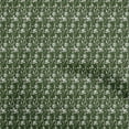thumbnail image 1 of oneOone Silk Tabby Dark Green Fabric Floral Sewing Material Print Fabric By The Yard 42 Inch Wide, 1 of 4