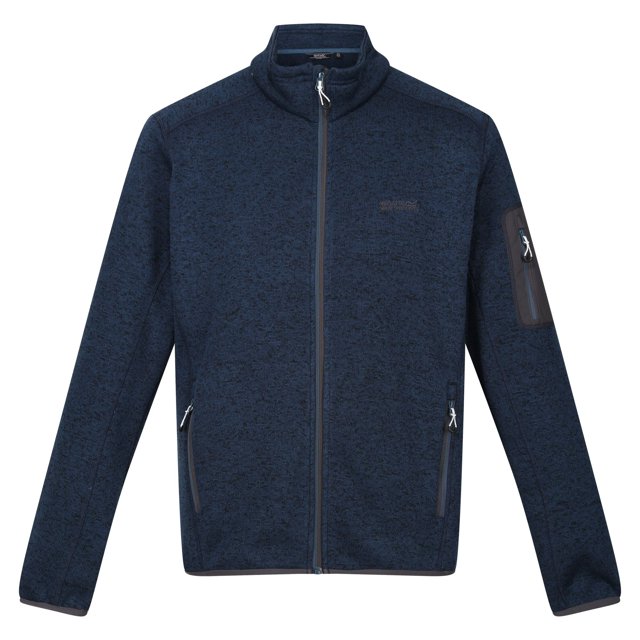 Regatta - Forro Polar Newhill de Jaspeada para Hombre (Ola Azul)