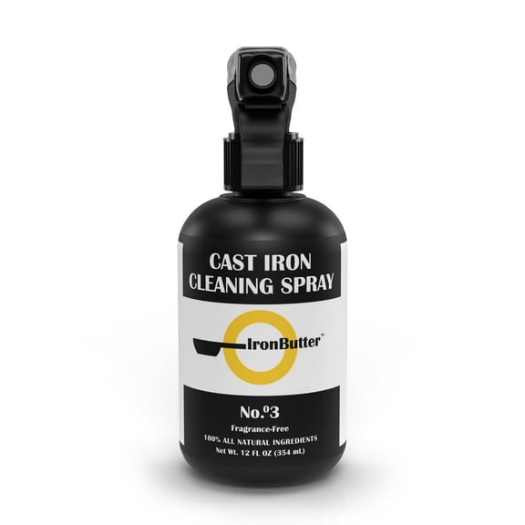 IRONBUTTER Cast Iron Soap Spray (12 Fl oz) 100% All Natural Ingredients (1 count)
