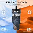 thumbnail image 4 of Jo-hn Boxer Ce-na 30 Oz Tumbler with Straw, Stainless Steel Double Wall Vacuum Insulated Coffee Cup Travel Mug Gifts for Women & Men, 4 of 8