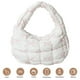 thumbnail image 1 of Pequeño Bolso Mujer Ropa Algodón Acolchado Con Lazo 6060 Blanco Con Lazo Rosa, 1 of 9