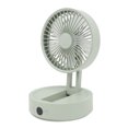 thumbnail image 3 of Foldable Desk Fan, Personal Fan, Three Speeds, Remote Control, USB Rechargeable, LCD Display, Office and Home Use, ABS Material, 3 of 7