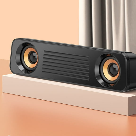 Giunmcul Reduced Price Computer Speakers Wired USB Desktop Speaker Stereo USB Powered Sound Bar Speaker