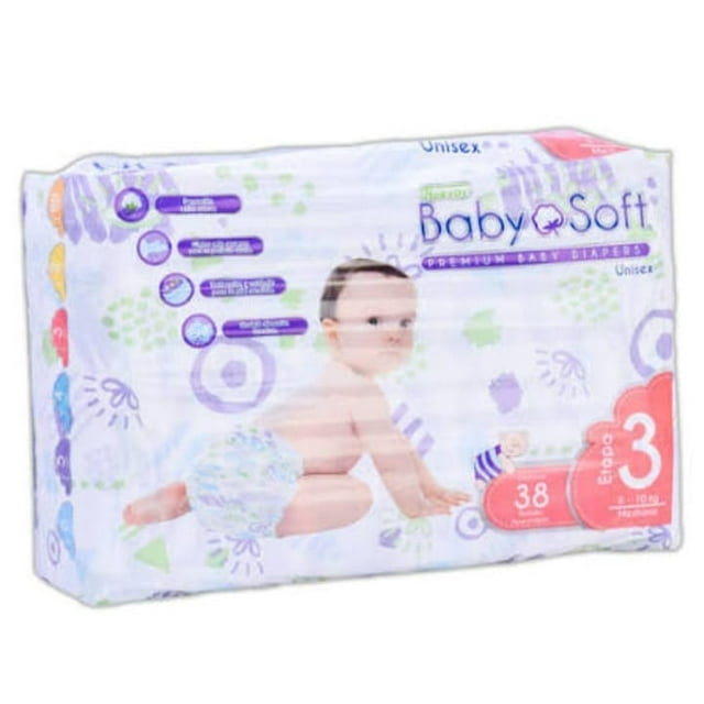 BABY SOFT PAÑAL UNISEX ETAPA 3 C/38