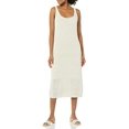 thumbnail image 2 of Vince Womens Textured Square Nk Dress, Cream, Medium US, 2 of 4