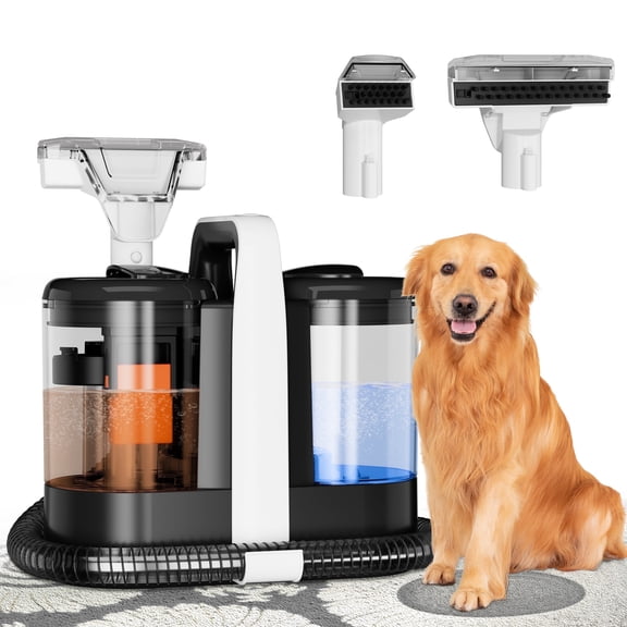 OMESER Portable Carpet Cleaner Machine 15Kpa Suction Upholstery Shampooer for Pet Hair Rug