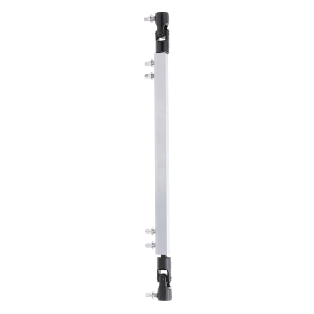 Toystoory Silver Double Drum Pedal Link Connecting DIY Bar Replacement Drive Shaft Accesorios para instrumentos musicales