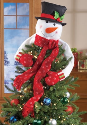 Whimsical Snowman Wand Pick Country Christmas Farmhouse Winter Decor Set 3 