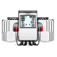 thumbnail image 1 of Electroestimulador Muscular 4 Canales 48 Modos 8pad  Malubero PLATA NEGRO, 1 of 5