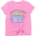 thumbnail image 2 of Star Wars The Child Toddler Girls T-Shirt Shorts and Scrunchie 3 Piece Outfit Set Infant to Big Kid, 2 of 5