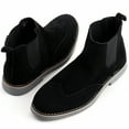 thumbnail image 4 of Alpine Swiss Mens Chelsea Boots Genuine Suede Dress Ankle Boots Wingtip Shoes, 4 of 6