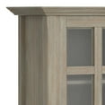 thumbnail image 5 of Acadian 39 inch Wide Solid Wood Transitional Storage Cabinet in Distressed Grey, 5 of 14