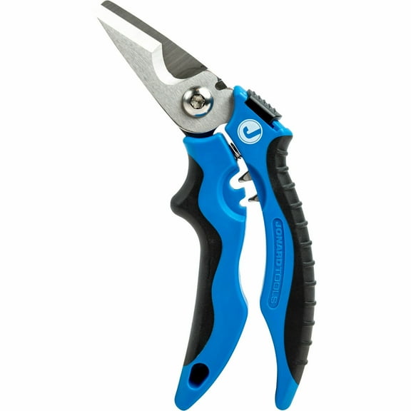 Jonard Tools Multi-function Kevlar & Wire Cutting Shears, 7"