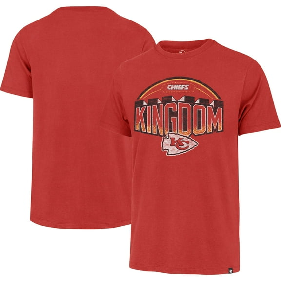 Men's '47 Red Kansas City Chiefs Regional Franklin T-Shirt