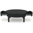 thumbnail image 6 of Signature Design by Ashley Marstream Round Coffee Table with Storage Drawers, Modern Farmhouse, Black, 6 of 8
