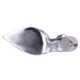 thumbnail image 6 of Womens Adrianna Papell Haven Pointed Toe Slingback Dress Pumps - Silver, 6 of 6