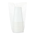 thumbnail image 4 of Plastic Disposable Party Cups, Bright White, 16 oz, 18 Pieces, by Way To Celebrate, 4 of 5