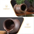 thumbnail image 2 of Ceramic Jar Water Fountain Fish Pond Decorative Waterfall Ceramic Jar Fish Tank Water Dispenser, 2 of 4