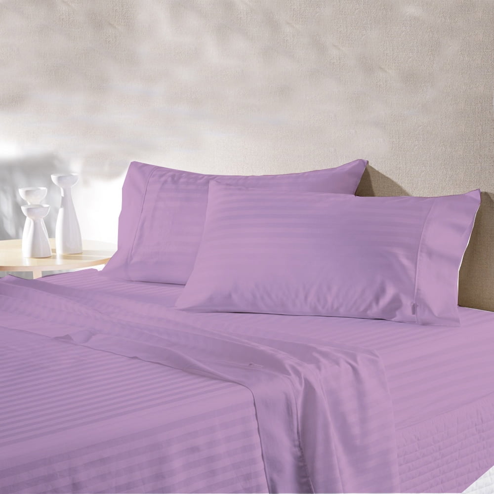 Bedding Items Extra Deep Wall 1000 TC Egyptian Cotton Purple Solid AU Sizes 