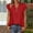 Red, variant on Fznquz Sleeveless Tops for Women V Neck Summer Tank Shirt Cap Sleeve Dressy Green Casual Tank Top