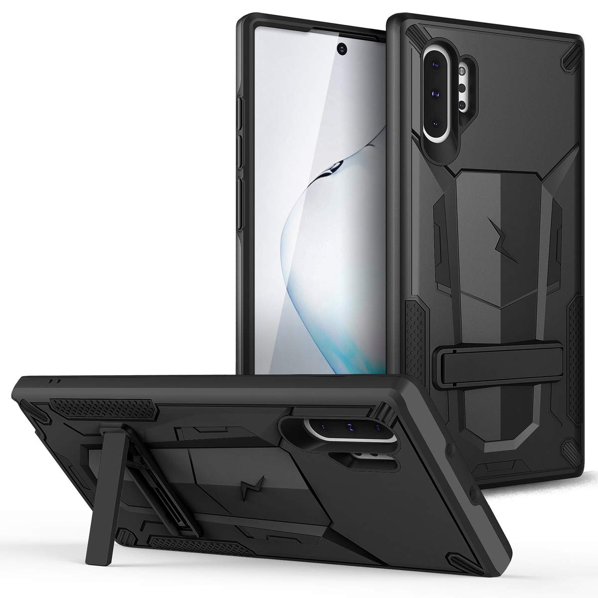 Kaleidio Case For Samsung Galaxy Note 10+ Plus N975 [Mech Armor] Hybrid