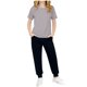 thumbnail image 1 of Conjunto de Pantalones de Dos Piezas de Color Sólido de Manga Corta para Niños con Pantalones a Juego, Traje de Verano Casual para Niños Y Niñas de Uso Diario, 1 of 6
