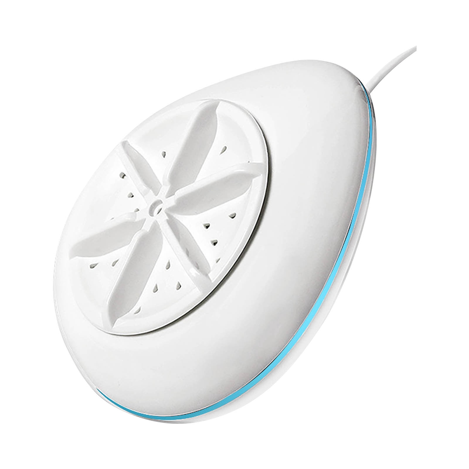 cpengpj Mini Washing Machine, Travel USB Powered Clothes Washer Cleaner for Underwear Shirts, ABS Material, 6.5W Low Power, 450RPM, Energy Saving, No Detergent Needed, Compact Size 143x136x55mm
