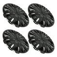 thumbnail image 1 of Unique Bargains 4Pcs R16/16 Inch Universal Wheel Rim Hub Cover Wheel Hub Caps Black Plastic, 1 of 8