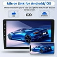 thumbnail image 2 of Eforcase Android 13 Car Stereo Radio for Nissan Altima 2018-2021 with Wlreless Carplay Android Auto FM/SWC Bluetooth GPS Navi Mirror Link 2+32G, 2 of 12