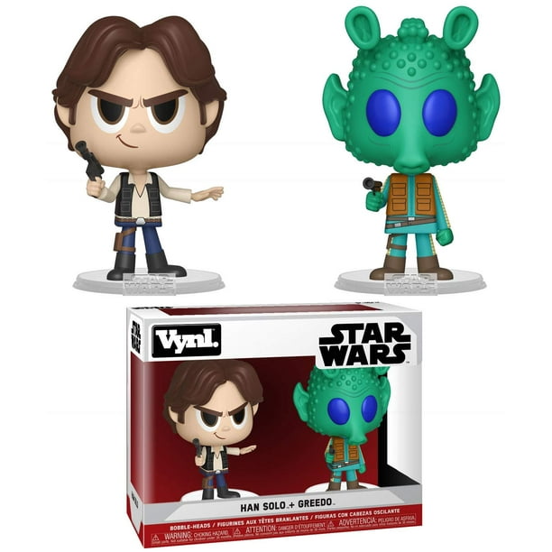 Funko Vynl: Star Wars - Figura coleccionable Han Solo & Greedo, Multicolor Funko POP