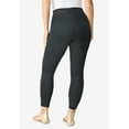thumbnail image 2 of Roaman's Women's Plus Size Tall Plus Size Ankle Length Essential Stretch Legging, 2 of 6