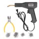 thumbnail image 1 of Soldadoras con grapadora caliente de 50 W, herramientas de garaje, kit de reparación de parachoques de coche, máquina de soldadura, enchufe estadounidense negro de 110 V, 1 of 14