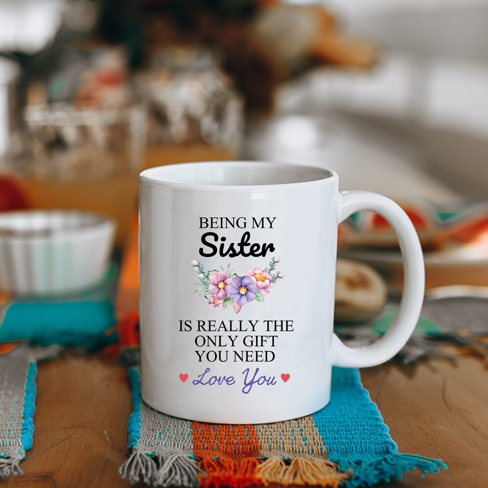 Amazon.com: Sister Gifts from Sister Birthday Gifts for Sister Happy Birthday  Sisters Gift from Sister Brother Little Sister Big Sister Gifts for Sister  in Law Cool Sister Birthday Gifts Sisters Christmas Gifts :