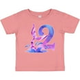 thumbnail image 3 of Inktastic 2nd Birthday Mermaid Tail Boys or Girls Baby T-Shirt, 3 of 5