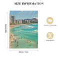 thumbnail image 2 of PIKWEEK Waikiki Beach Honolulu Hawaii Photo Photograph Sunset Palm Landscape Pictures Ocean Scenic Scenery Tropical Nature Photography Paradise Scenes Cool Wall Decor Art Print Poster  16x20 in, 2 of 5