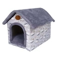 thumbnail image 2 of Cama para gatos Yuyangstore Otoño Invierno almohada lavable cojín casa para perros cachorro perro gatito Gris M, 2 of 8