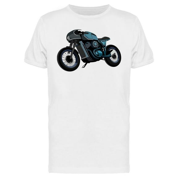 Caferacer Motor  T-Shirt Men -Image by Shutterstock, Male Medium