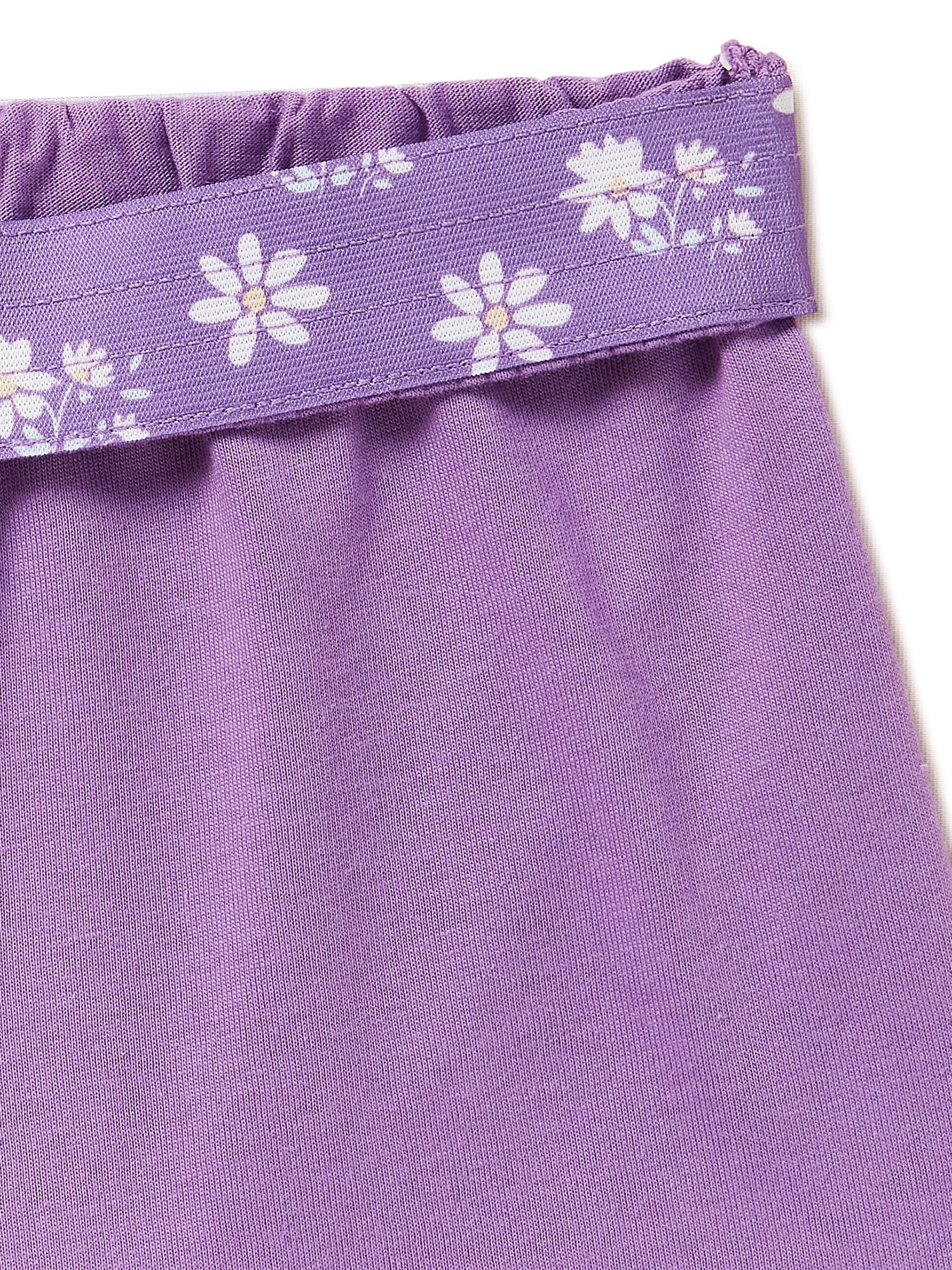 Wonder Nation Girls Play Shorts, Sizes 4-18 and Plus