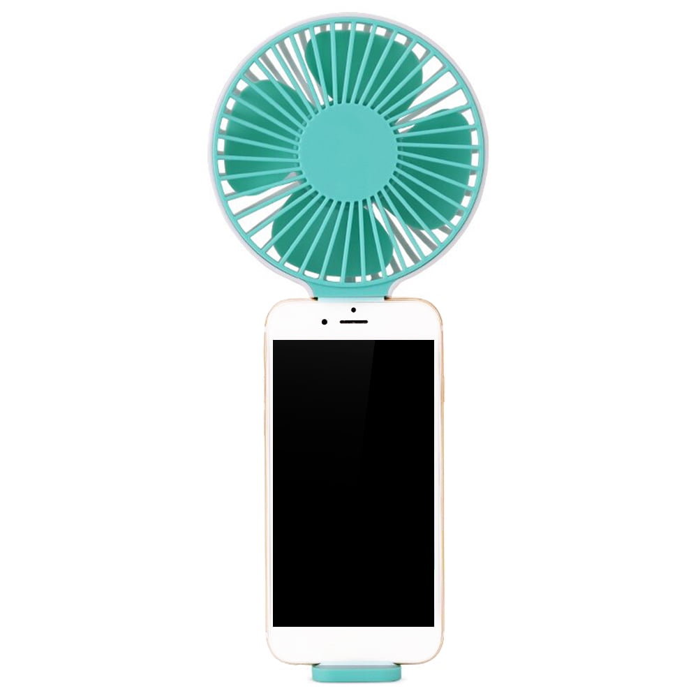 Portable Handheld Fan Phone Stand 