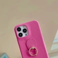 thumbnail image 4 of Compatible with iPhone 14 Pro Max Ring Stand Case 360 Degree Rotation Holder Kickstand Stand PU Leather Slim Luxury Shockproof Cover for Women Girls Rose, 4 of 8