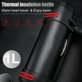 thumbnail image 2 of Ihvewuo 1L / 34 oz Insulated Water Bottle Large Capacity Stainless Steel BPA Free Vacuum Flask Leak-proof Portable Thermos Cup Hot and Cold Drink Mug, 2 of 9