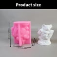 thumbnail image 3 of Lovely Animal Candle Molds Koala with Baby Silicone Moulds Castings Molds Ornament Epoxy Resin Molds Plasters Molds, 3 of 9