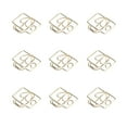 thumbnail image 4 of Clips de Papier en Forme de Métal, Clips de Papier 100pcs Empêchent Pinces à Papier pour Note Mignon Trombones Innovation Moderne, 4 of 8