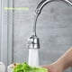 thumbnail image 5 of Inteprter Grifo de fregadero Universal de 360 ​​grados, adaptador de salida de ahorro de agua para baño, boquilla ajustable de alta presión, filtro Suministros de limpieza para el hogar No.02 Inteprter HA009020-02, 5 of 6