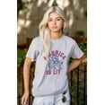 thumbnail image 4 of Statue of Liberty America is Lit Joke Men's Graphic T Shirt Tees Brisco Brands S, 4 of 6
