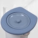 thumbnail image 5 of Asiento de inodoro portátil con tapa para uso doméstico, engrosado, para personas mayores, para acampar. Sin funda de asiento, 5 of 7