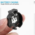 thumbnail image 3 of 2 Pcs CR2450 Coin Cell Button Battery Socket Holder Case 2 Pins Black, 3 of 8