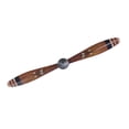 thumbnail image 1 of Brown Metal Painted Airplane Propeller Small Wall Decor Wood Wall Decor, 1 of 1